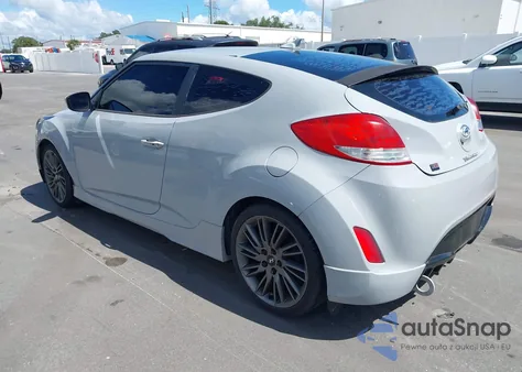 2013 Hyundai Veloster Mix z USA, uszkodzony, nr VIN KMHTC6AD7DU128920